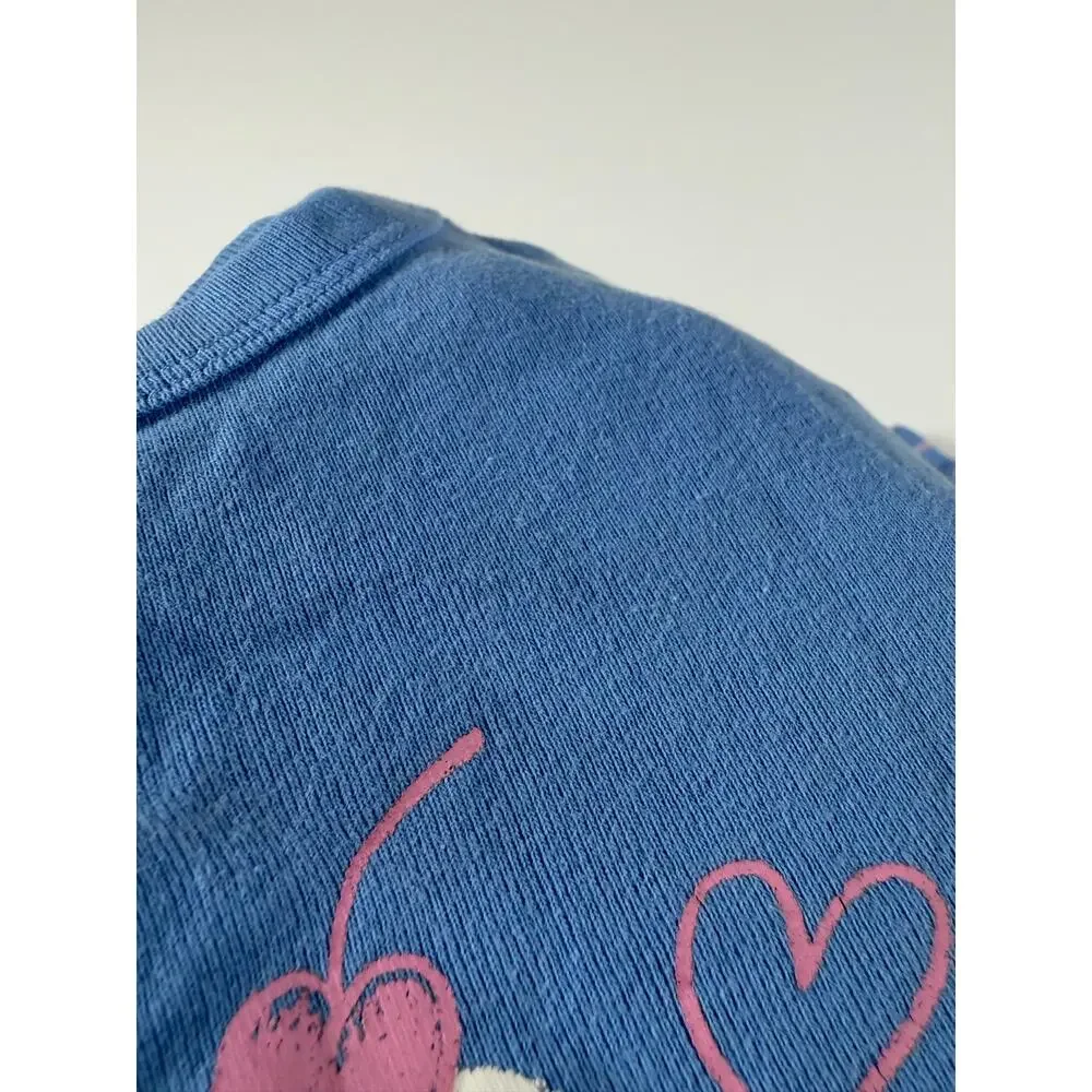 Baby Gap Ice Cream Pajama Set Blue Short Sleeve Size 3 Years